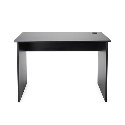 Escritorio con base tipo panel color negro