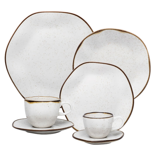 Juego de vajilla té y café 42 piezas Ryo