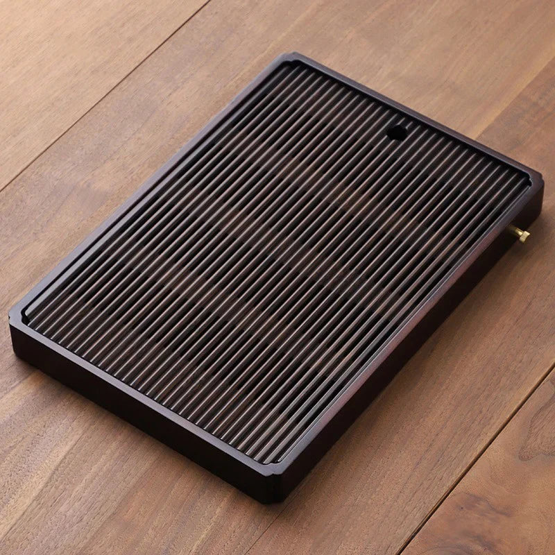 Bandeja para té de bambú natural