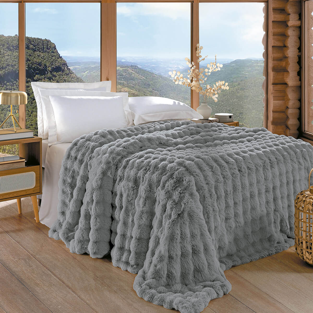 Manta de microfibra Flannel Aspen Buettner